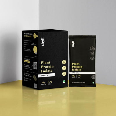 Plant Protein Isolate: Vanilla Travel Pack (7 X Single Serve Sachets) - Shyft