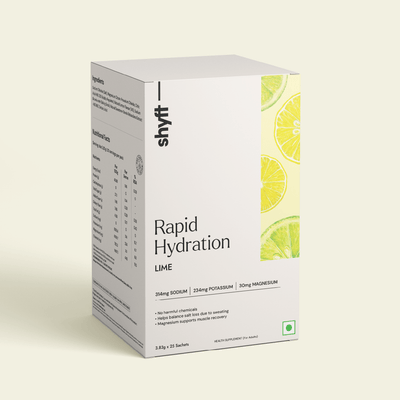 Rapid Hydration - Lime (25 Sachets) - Shyft