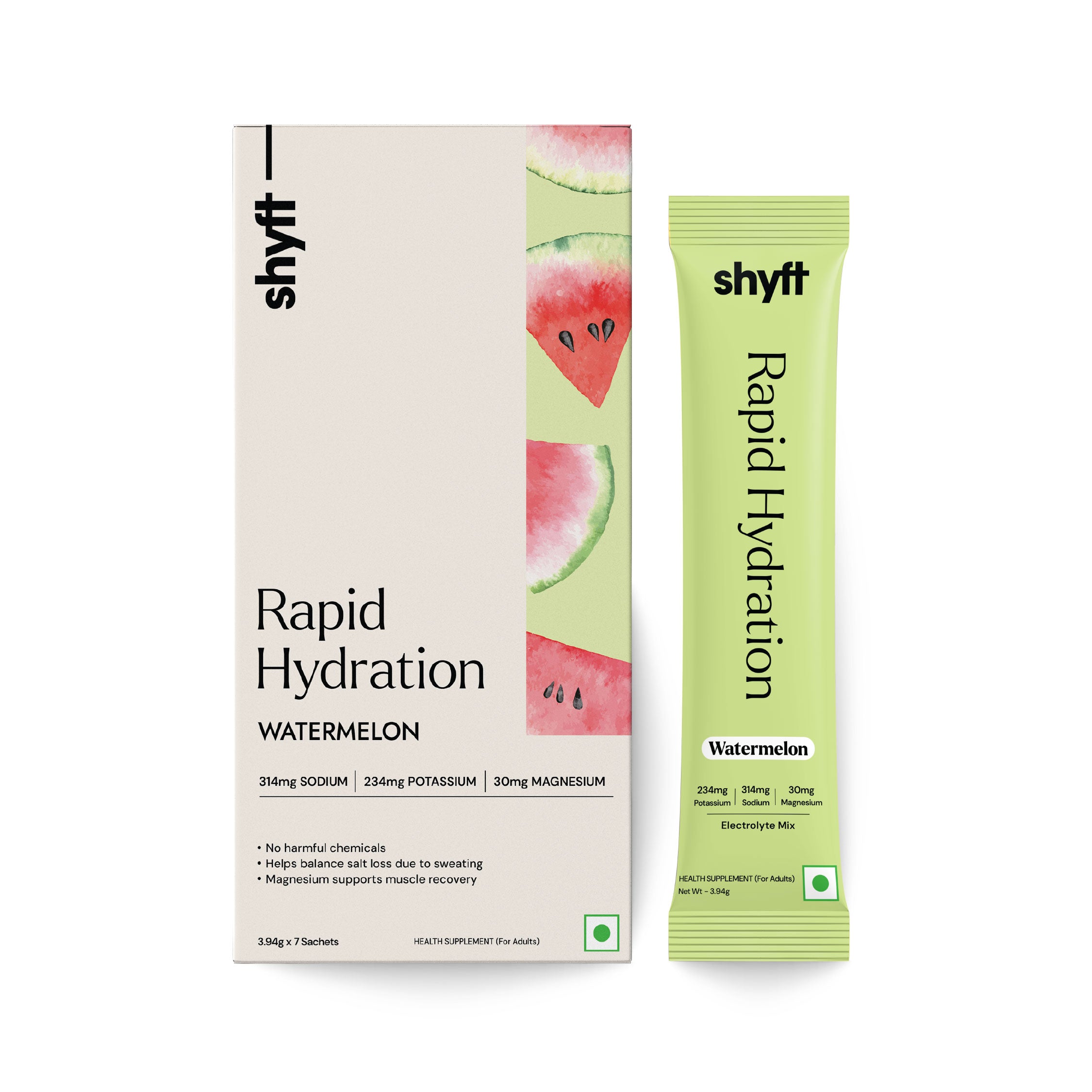 Rapid Hydration - Watermelon (7 Sachets)