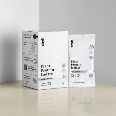 Plant Protein Isolate: Unflavoured Travel Pack (7 X Single Serve Sachets) - Shyft