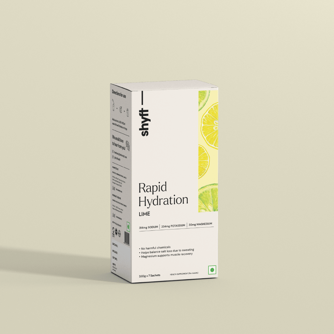 Rapid Hydration - Lime (7 Sachets) - Shyft