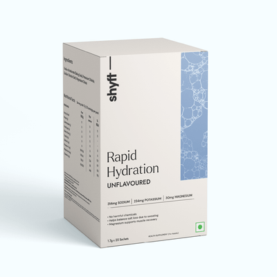 Rapid Hydration - Unflavoured (25 Sachets) - Shyft