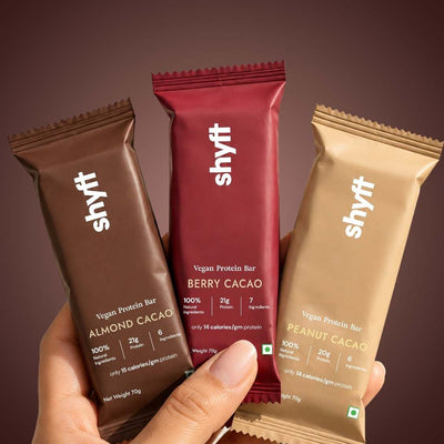 Shyft Vegan Protein Bar: 3 flavours - Shyft