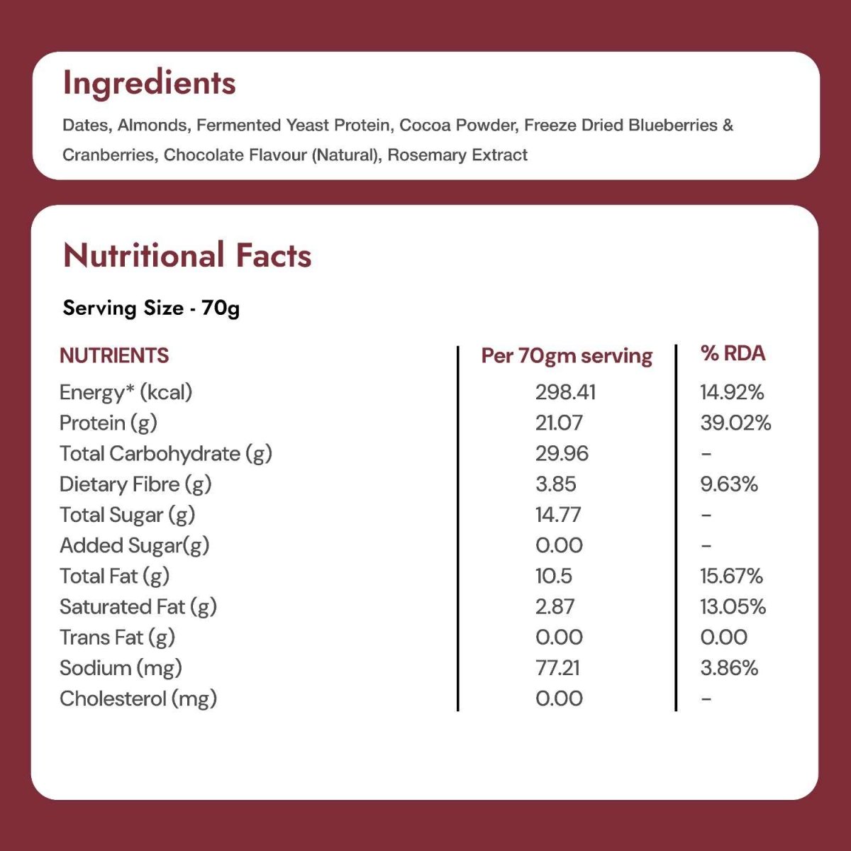 Shyft Vegan Protein Bar: 3 flavours - Shyft