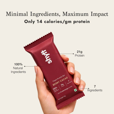 Shyft Vegan Protein Bar: Berry Cacao - Shyft