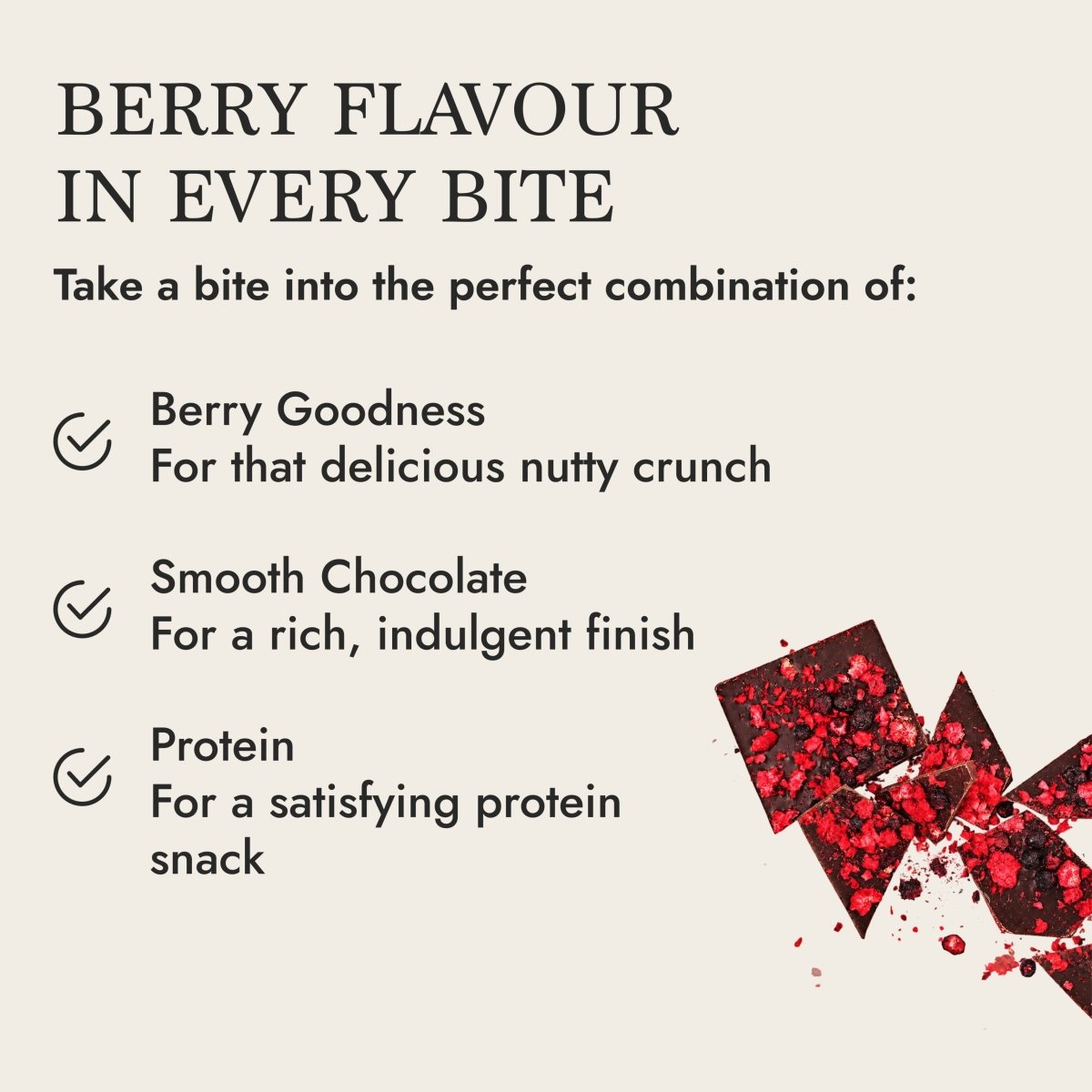 Shyft Vegan Protein Bar: Berry Cacao - Shyft